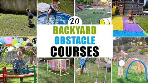 Astounding Ideas Of Backyard Obstacle Course Ideas Ideas | Laorexa