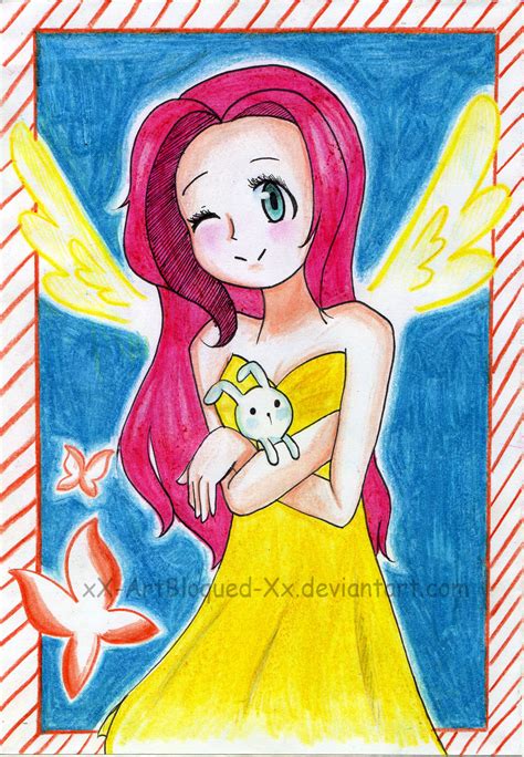 Human_Fluttershy by ArtBloqued on DeviantArt