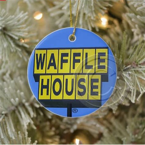 Waffle House Waffle House Christmas Ornament Georgia | Etsy