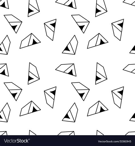 Tent seamless pattern editable can be used Vector Image