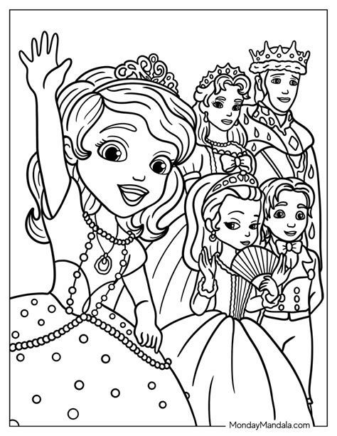 20 Sofia The First Coloring Pages (Free PDF Printables)