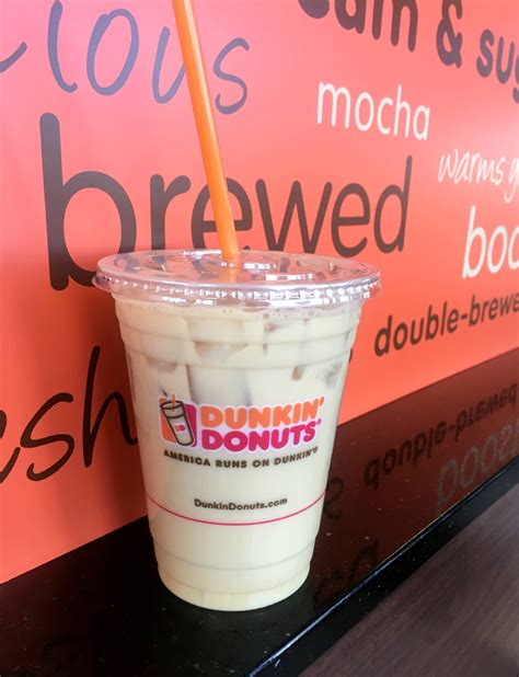 Dunkin Donuts Menu Nutrition Iced Coffee | Besto Blog