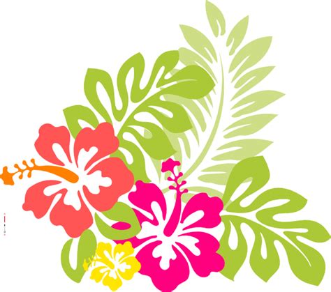 Hawaiian Luau Aloha Flower PNG Pic - PNG Mart