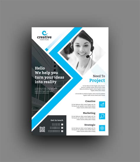 Edison Modern Business Corporate Flyer Template ~ Graphic Prime | Graphic Design Templates