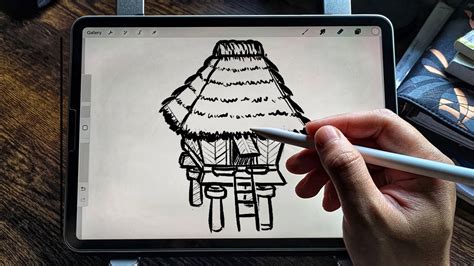 How to draw a traditional Ifugao house - Easy Drawing Tutorial - YouTube