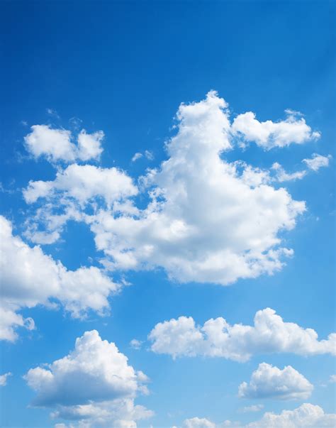 Free photo: Blue Sky with Clouds - Blue, Clear, Clouds - Free Download - Jooinn