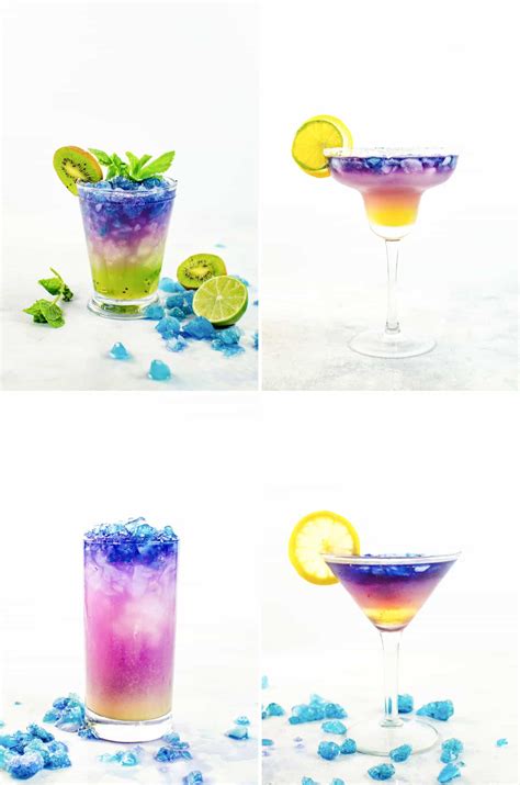 Magical Color Changing Cocktails (Galaxy Cocktails) - The Flavor Bender