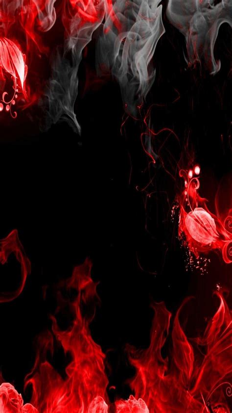 Black And Red Smoke Background Hd - canvas-source