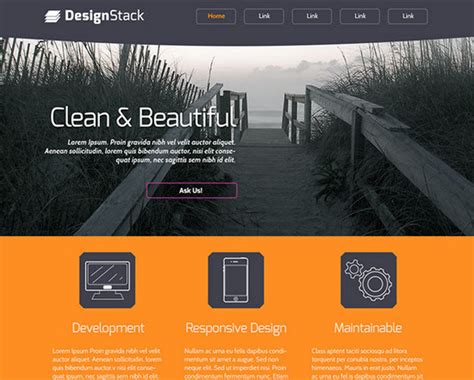 100+ Best Free PSD Website Templates of 2014 | NOUPE