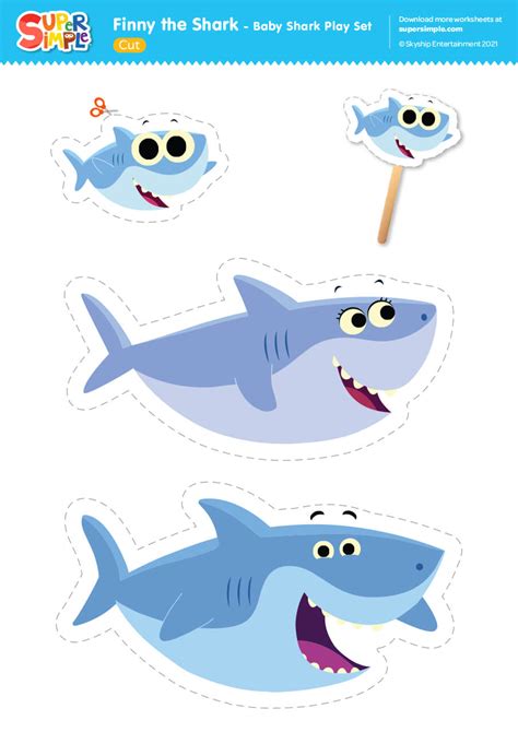 Baby Shark Flash Cards