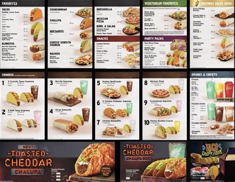 Taco Bell Breakfast Menu