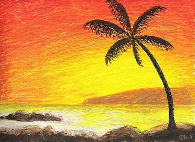 Art from Kat: Paradise Sunset