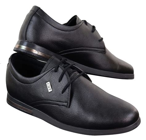 Mens PU Leather Smart-Casual Shoes | Happy Gentleman