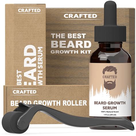 Buy Beard Growth Kit - Hair Serum - Beard Growth Oil and Beard Roller - Stimulate Beard Hair ...