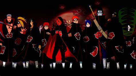 Naruto Shippuden - All Akatsuki Members by GetBlitzd on DeviantArt