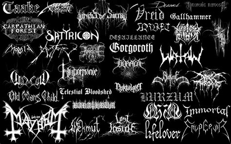 Black Metal Bands Wallpaper