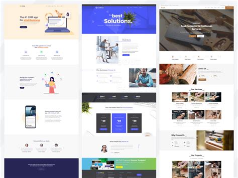 20+ Best Free Small Business Website HTML Templates