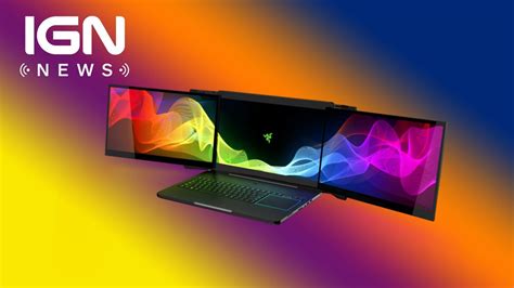 Razer Introduces Insane Triple-Monitor Gaming Laptop - IGN News