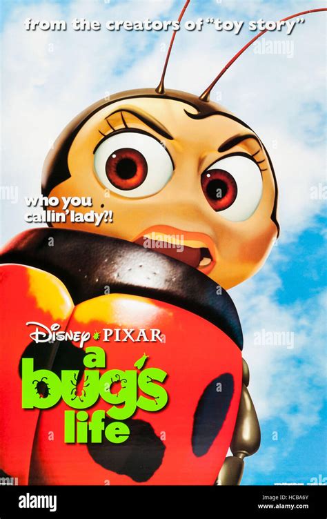 A BUG'S LIFE, US poster art, Francis (voice: Denis Leary), 1998. ©Buena Vista Pictures/courtesy ...