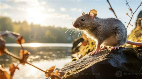 Close-up photo of a Mouse looking in their habitat. Generative AI 29261598 Stock Photo at Vecteezy