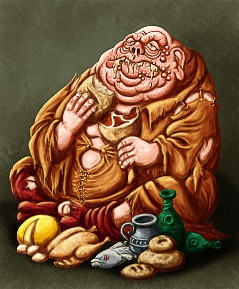 Gluttony by ravenscar45.deviantart.com on @deviantART Seven Deadly Sins ...