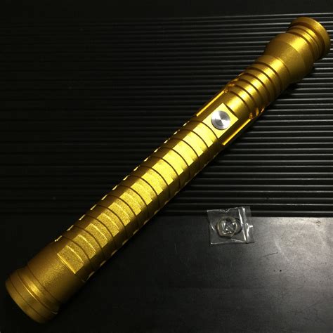 One Replicas Gold Qui-Gon Jinn Star Wars Custom Replica Lightsaber, Toys & Games, Others on ...