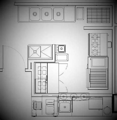 Cafe Kitchen Floor Plan – Flooring Ideas