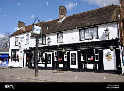 Harveys of Lewes Pub, High Street, Crawley, West Sussex, England Stock Photo: 23456087 - Alamy