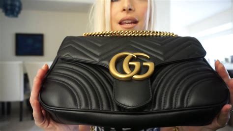 Gucci Medium And Large Marmont Shoulder Bag | semashow.com