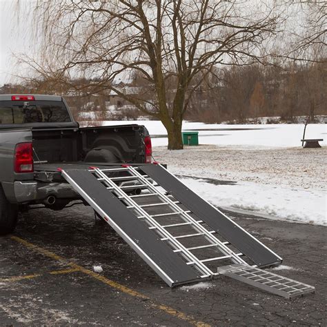 How to Load a Snowmobile into a Truck | DiscountRamps.com