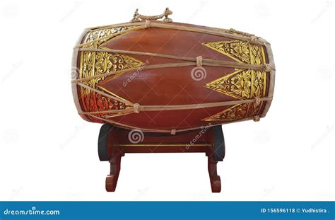 Indonesian Javanese Traditional Gamelan Music Instruments in White ...