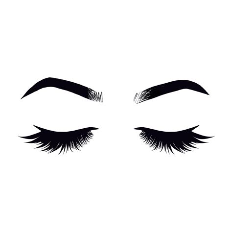 Eyelashes and Eyebrows Illustration on Behance Get Long Eyelashes, White Eyelashes, How To Grow ...