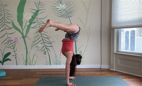 Blog: Puppy Press Handstand Progression – 5 Steps – Leigha Butler Yoga