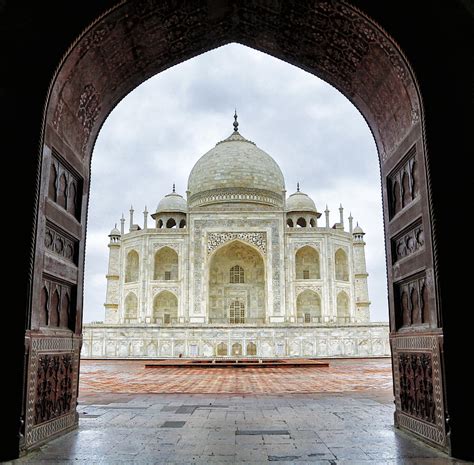 Taj Mahal Entrance Photograph by Dan Leffel | Pixels