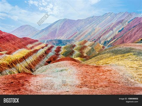 Rainbow Mountains, Image & Photo (Free Trial) | Bigstock