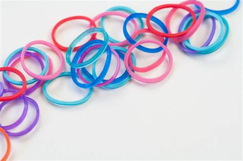 Colorful Rubber Bands | Arts & Entertainment Stock Photos ~ Creative Market