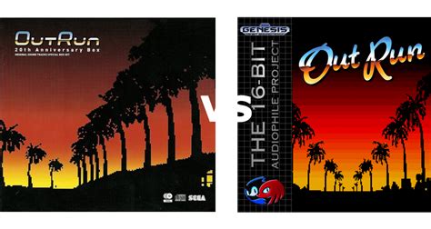 Outrun Soundtrack: OST vs 16-bit Audiophile Project Release