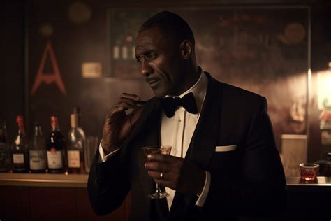 Idris Elba is James Bond – Digital and AI Art