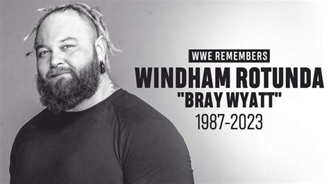 Windham Rotunda, also known as Bray Wyatt, passes away | WWE