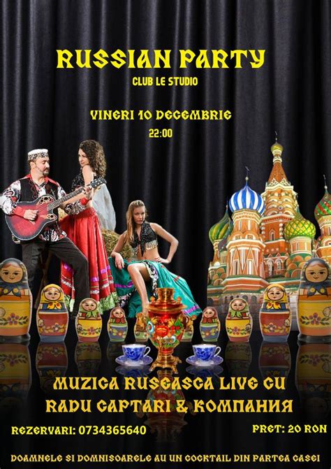 Concert de muzica ruseasca cu Radu Captari&Kомпания