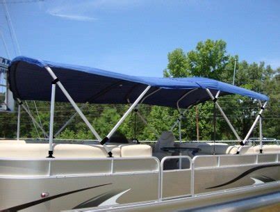 Square Tube Pontoon Bimini Top