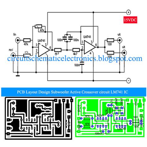 Subwoofer Crossover Circuit Diagram