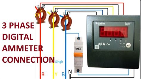 Analog Ammeter Wiring Diagram