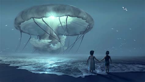 Jellyfish Sky - Fantasy Photo (42657222) - Fanpop