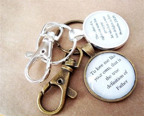 CUSTOM quote key chain key chain with your by SweetlySpokenJewelry, $29.00 | Key quotes, Custom ...