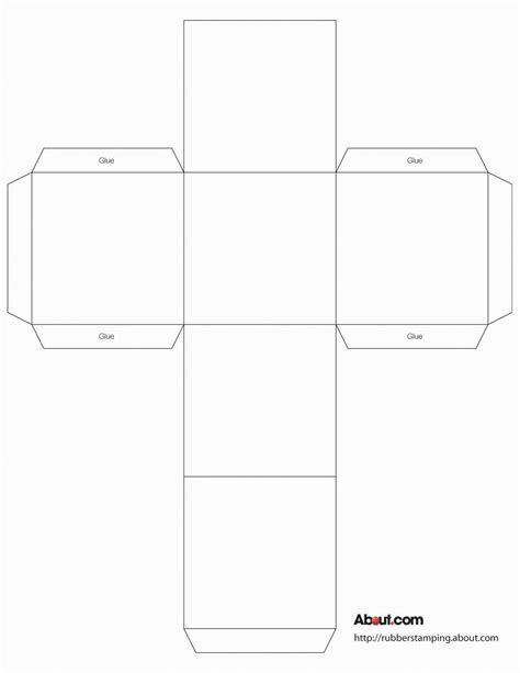 Printable Paper Box Template