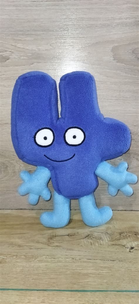 Two. Battle for Dream Island. BFB. BFDI. Large Plush Toy. Size - Etsy