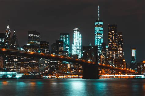 New York City Night Wallpapers - Top Free New York City Night Backgrounds - WallpaperAccess