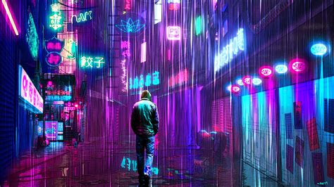 Cyberpunk Neon Wallpapers - Top Free Cyberpunk Neon Backgrounds - WallpaperAccess