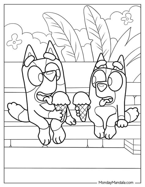 36 Bluey Coloring Pages (Free PDF Printables) | Coloring pages for boys, Cartoon coloring pages ...